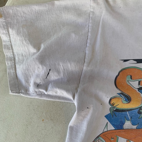 Vintage 1999 Tony Stewart Nascar by Competitors View  double sided T-shirt L - Picture 10 of 11